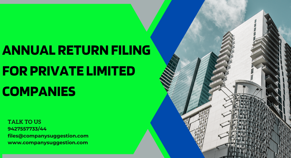 What annual filings does a private limited company make?