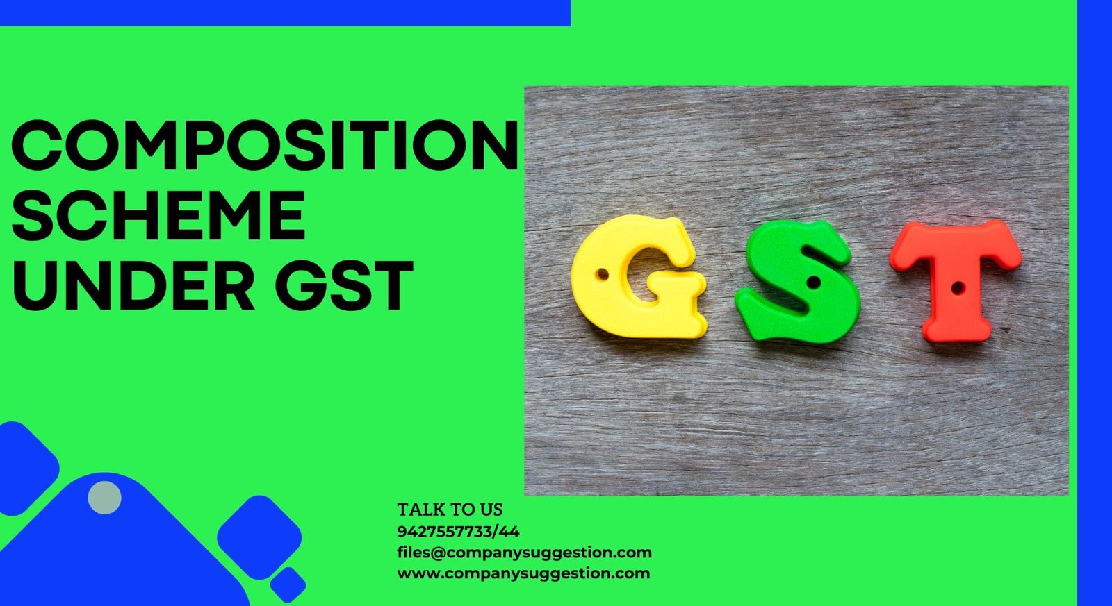 What is the GST composition scheme?